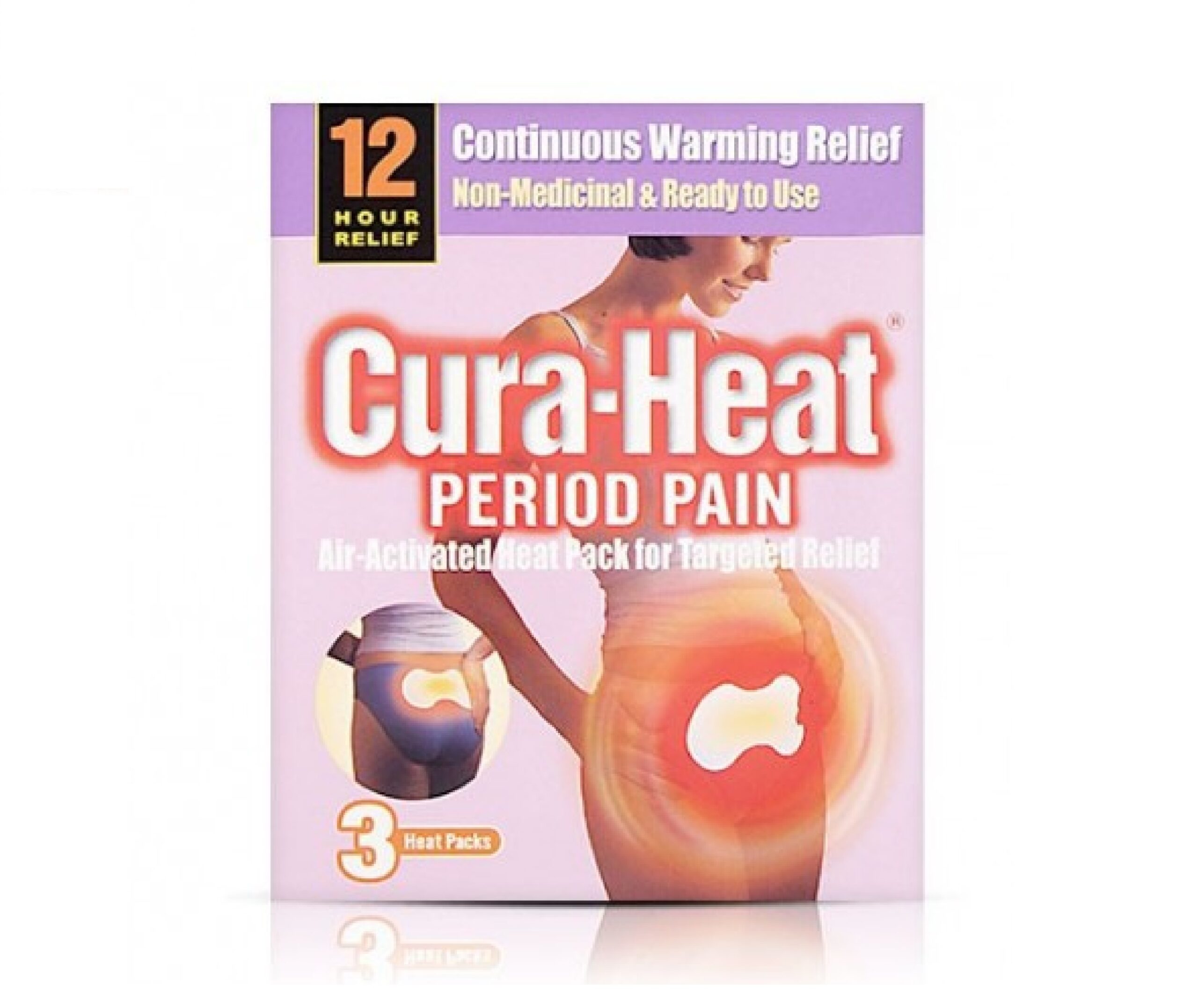 CURA-HEAT PERIOD PAIN 3