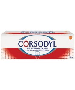 Corsodyl 1% Dental Gel - 50g