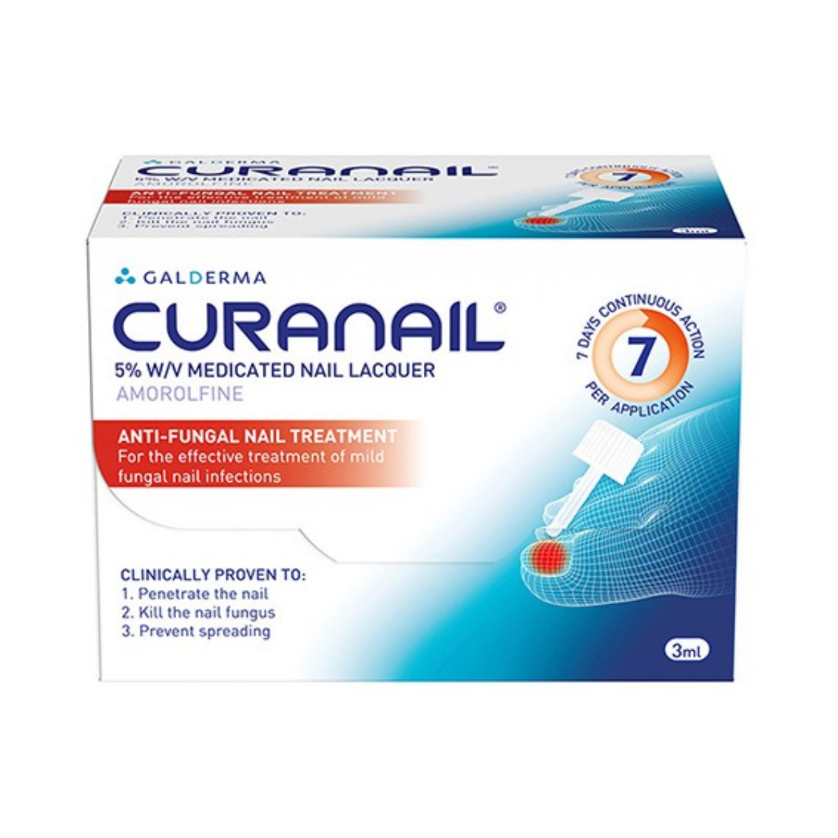 Loceryl 5% Medicated Nail Lacquer - 5ml