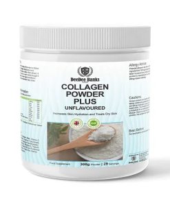 DEEDEE BANKS- COLLAGEN POWDER PLUS 300G (29 SERVINGS)- UNFLAVOURED