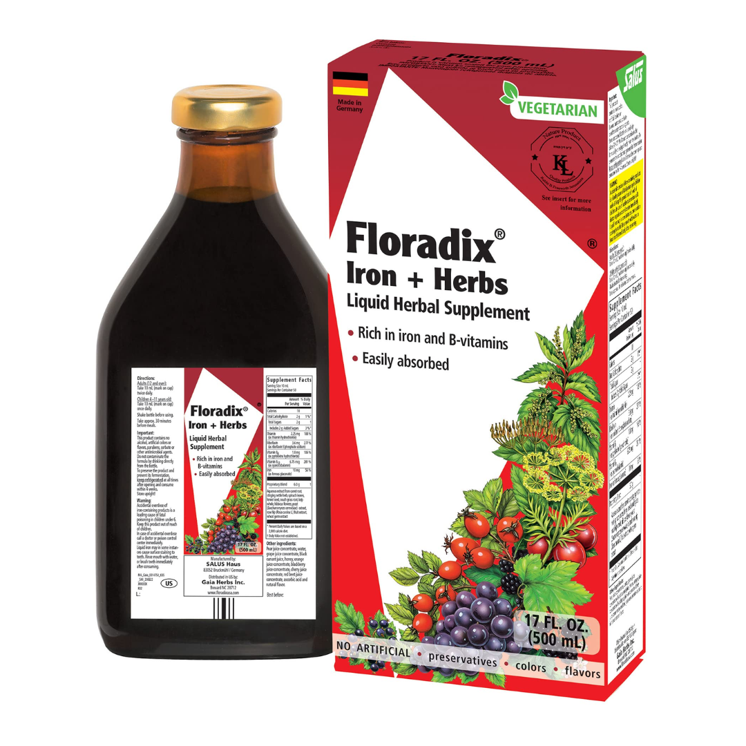 Floradix Formula Iron Extract - 500ml