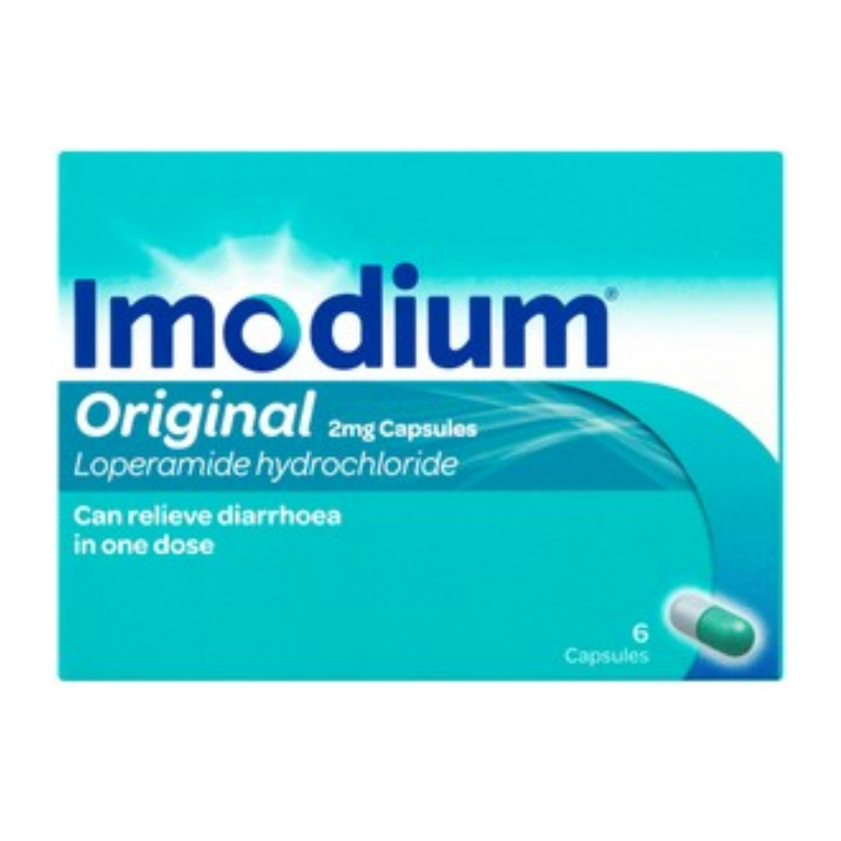 Imodium Classic 2mg Capsules - Pack of 6