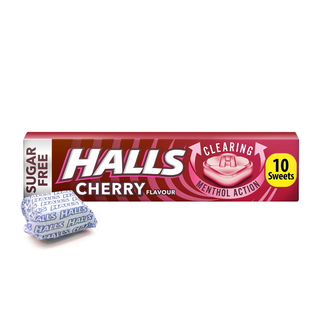 HALLS Mentholyptus Stick Cherry Sugar Free 32g