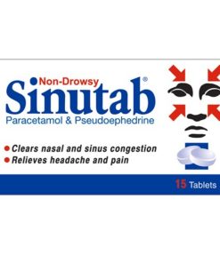 Sinutab Non-Drowsy - Pack of 15