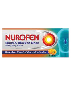 Nurofen Sinus & Blocked Nose 200mg/5mg Tablets - Pack of 16