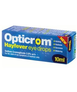 Opticrom Hayfever Eye Drops - 10ml