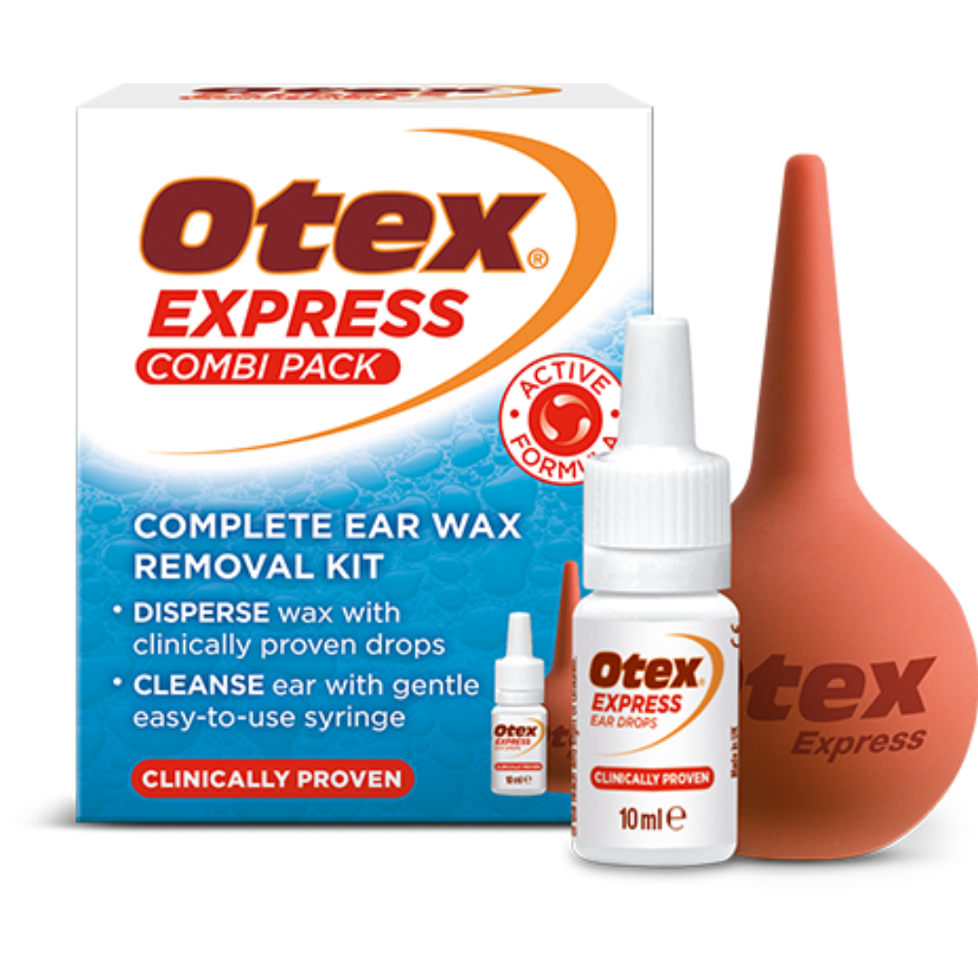Otex Express Combi Pack Ear Wax Syringe Removal Kit - 10ml