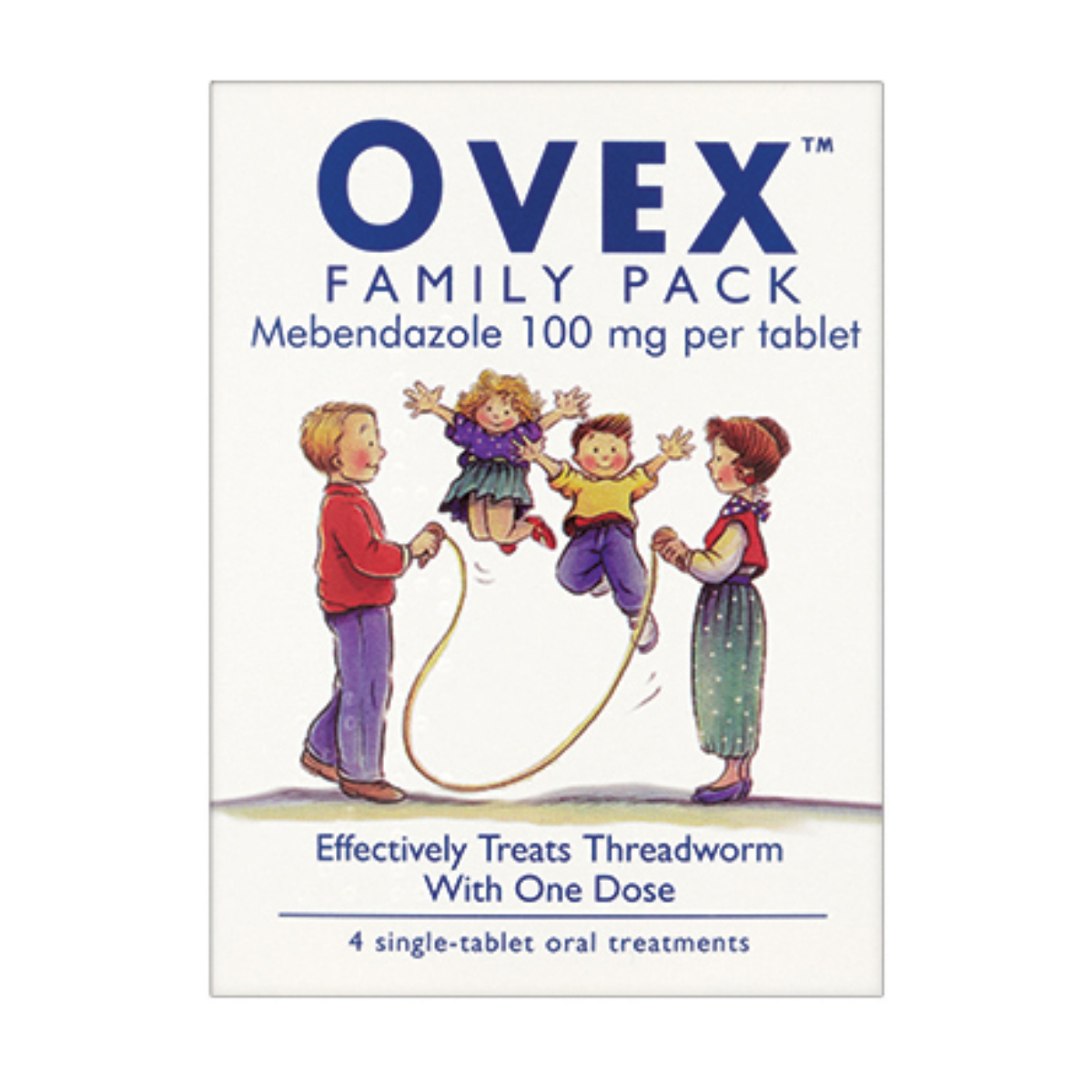Ovex Tablets - Pack of 4 (Family Pack)