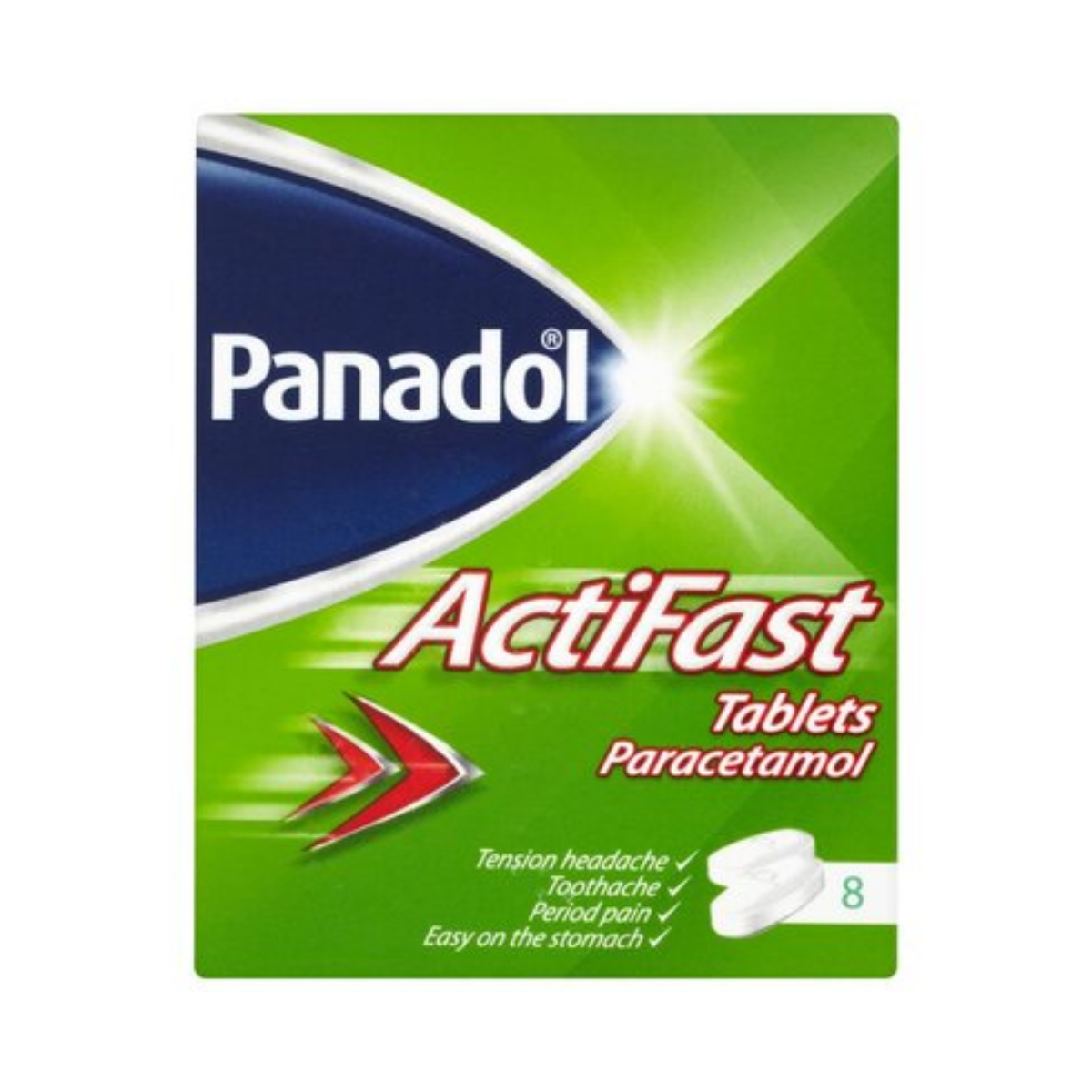 Panadol Actifast Soluble Tablets - Pack of 24