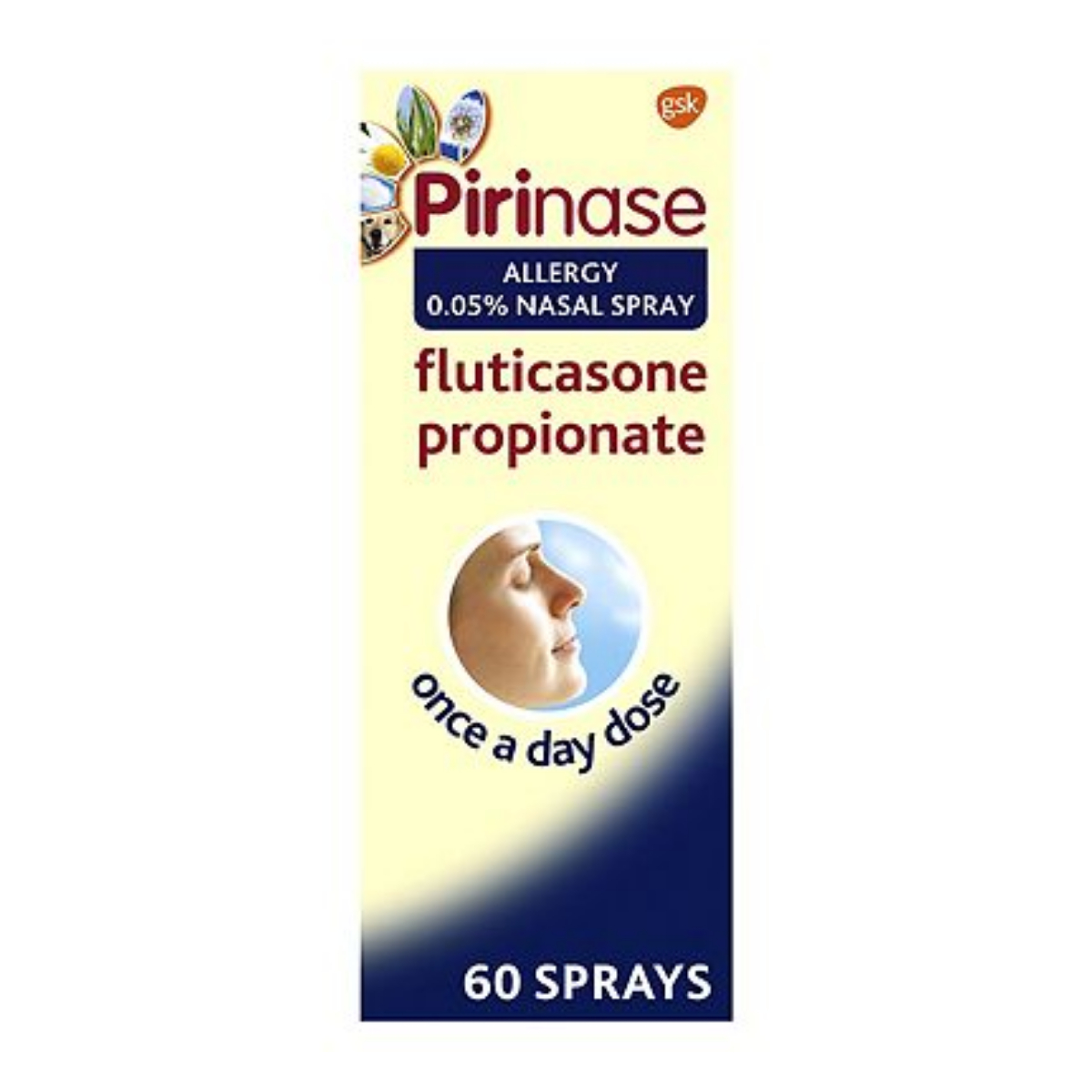 Pirinase Allergy 0.05% Nasal Spray - 60 Sprays