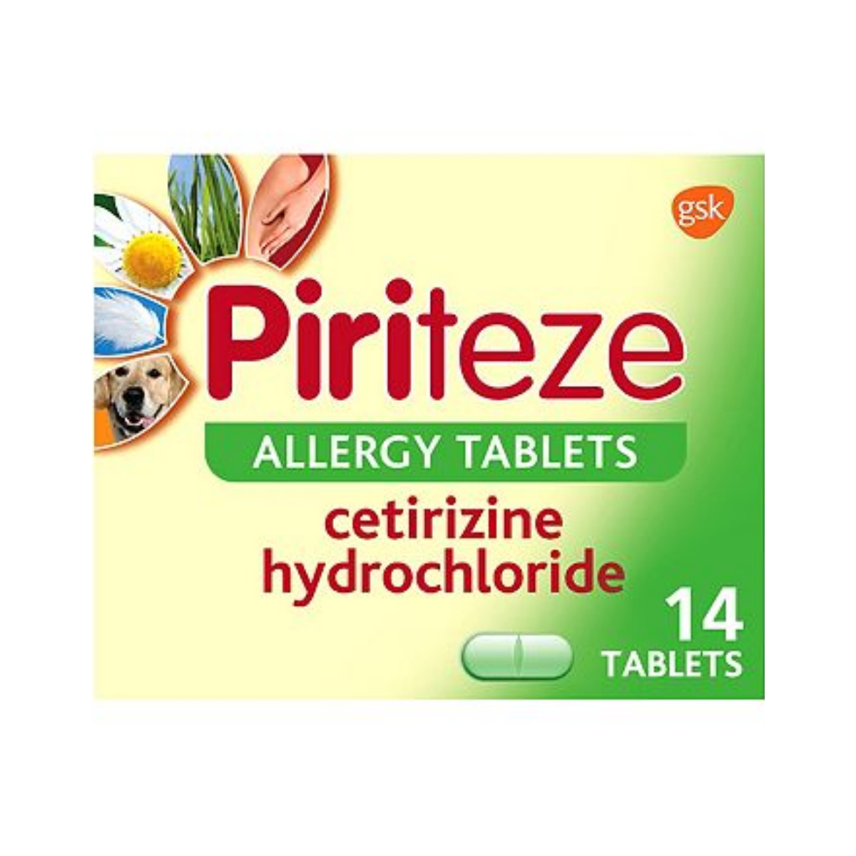 Piriteze Allergy Tablets - Pack of 14