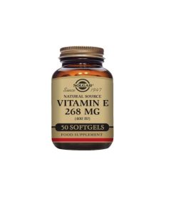 Solgar Vitamin E 268Mg (400 Iu) 50 Veg Softgels