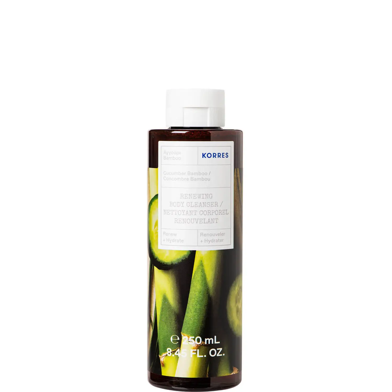 Korres Body Cleanser- Cucumber Bamboo 250ml