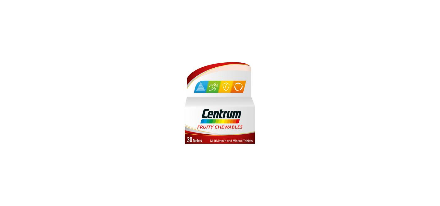 Centrum Chewable Fruity Tabs 30'S