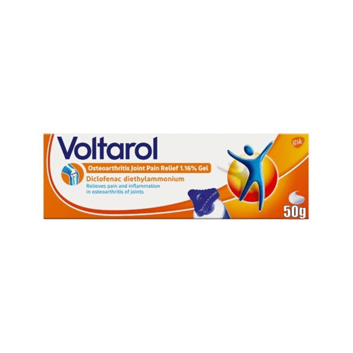 Voltarol Osteoarthritis Joint Pain Relief 1.16% Gel - 50g