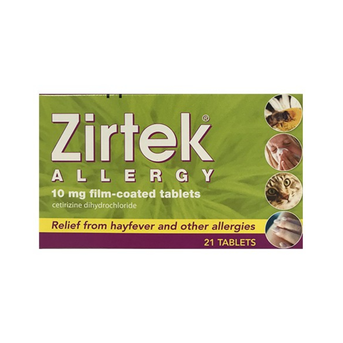 Zirtek Allergy Tablets - Pack of 21