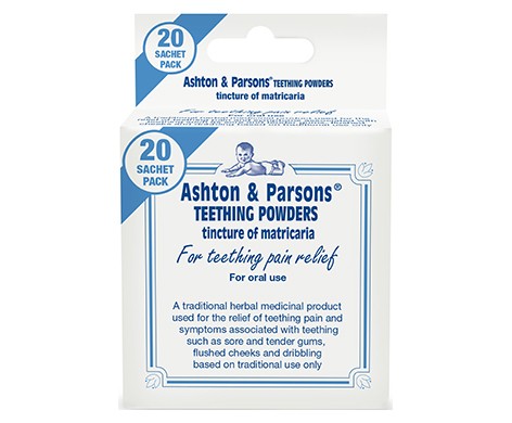 Ashton & Parsons Teething Powders - Pack of 20 Sachets