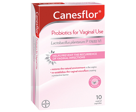 Canesflor Probiotics for Vaginal Use - 10 Vaginal Capsules