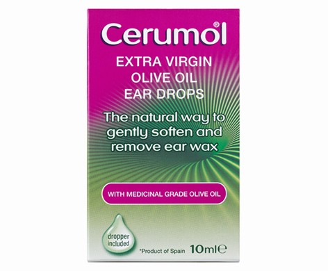 Cerumol Extra Virgin Olive Oil Ear Drops - 10ml