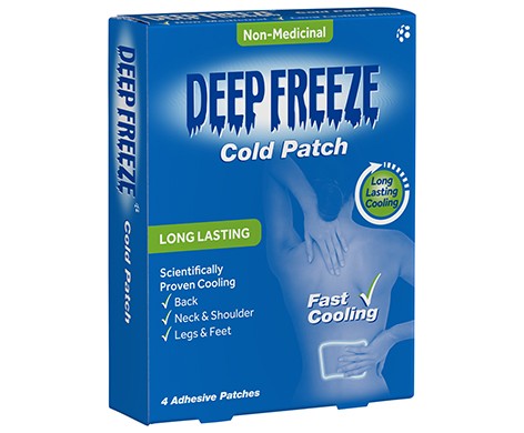 Deep Freeze Cold Patch - 4 Patches