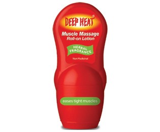 Deep Heat Muscle Massage Roll-on Lotion - 50ml