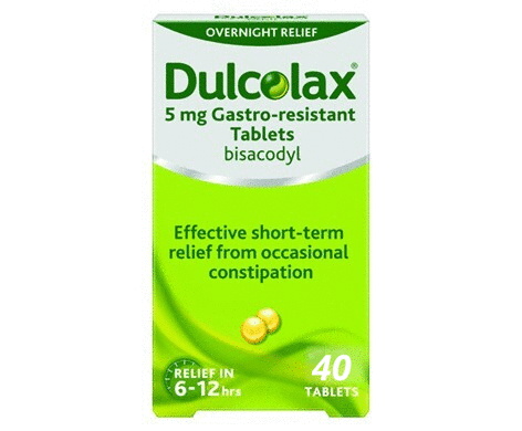 Dulcolax 5mg Gastro-Resistant Tablets - Pack of 40