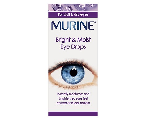 Murine Bright & Moist Eye Drops - 15ml