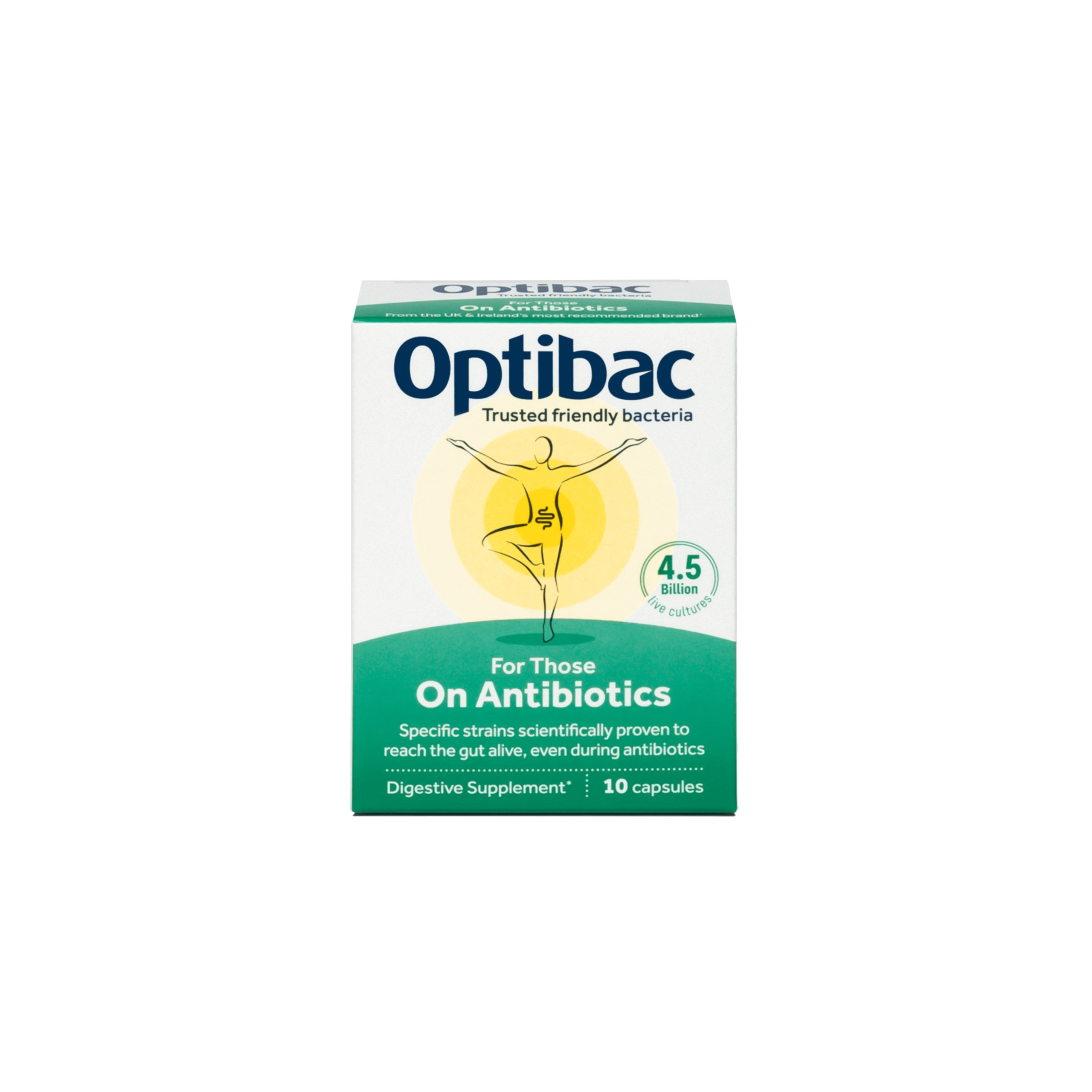 Optibac- For those on ANTIBIOTICS- 10 Capsules