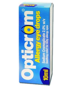 Opticrom Allergy Eye Drops - 10ml