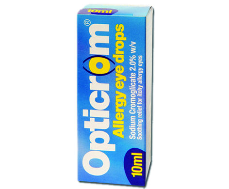 Opticrom Allergy Eye Drops - 10ml