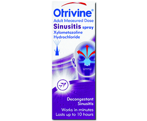 Otrivine Adult Measured Dose Sinusitis Spray - 10ml