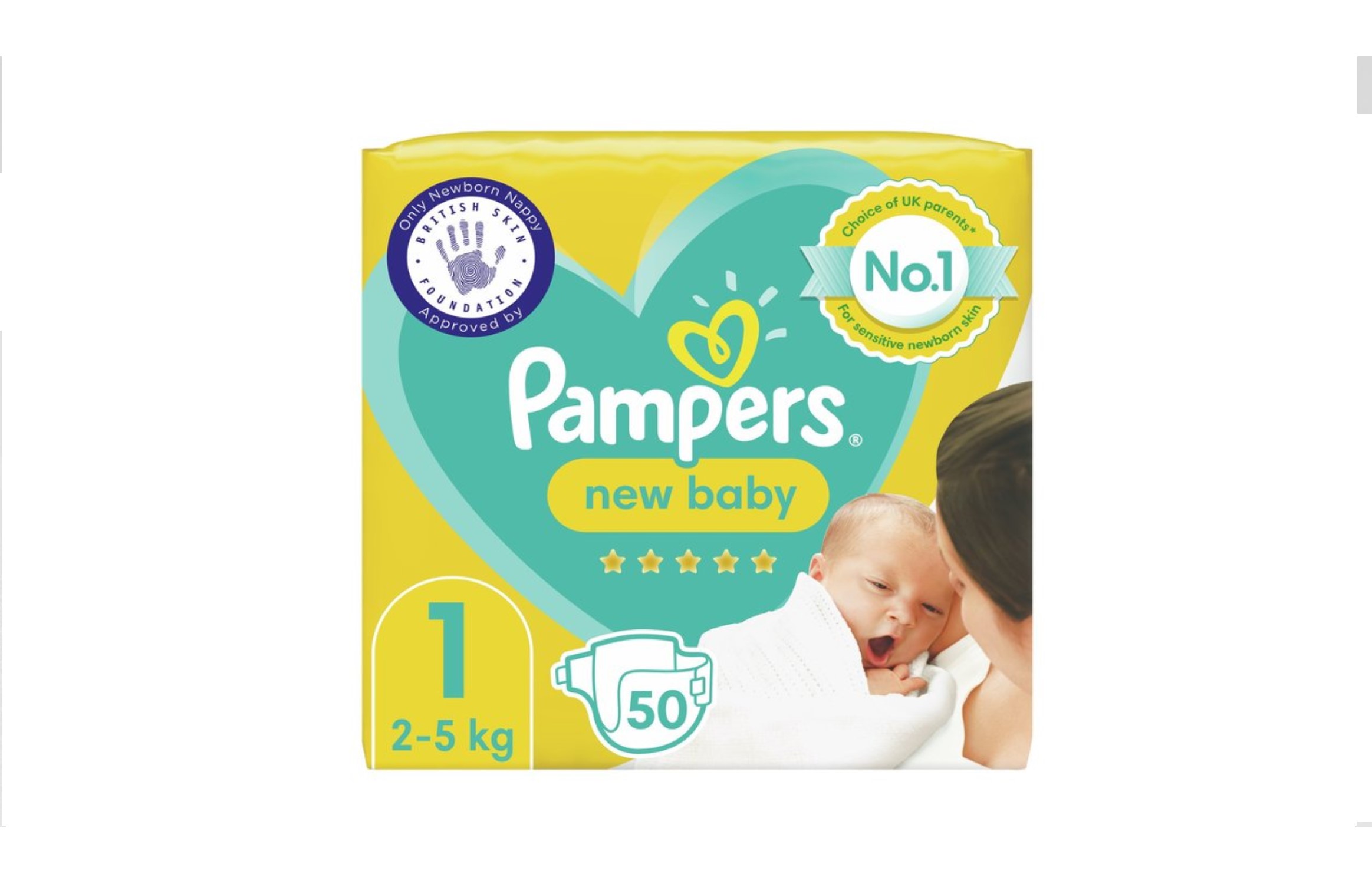 Pampers Number 1 New baby - 22s