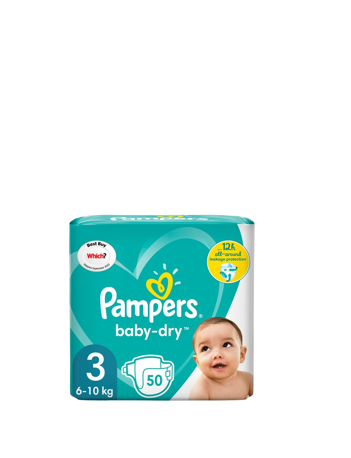 Pampers Number 3  baby dry- 30s