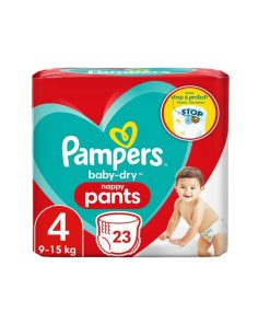 Pampers Number 4 nappy pants -23s