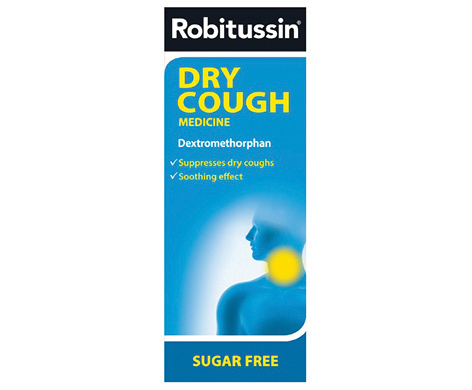Robitussin Dry Cough Medicine - 100ml