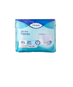Tena Pants Plus Extra Large 12 Pads