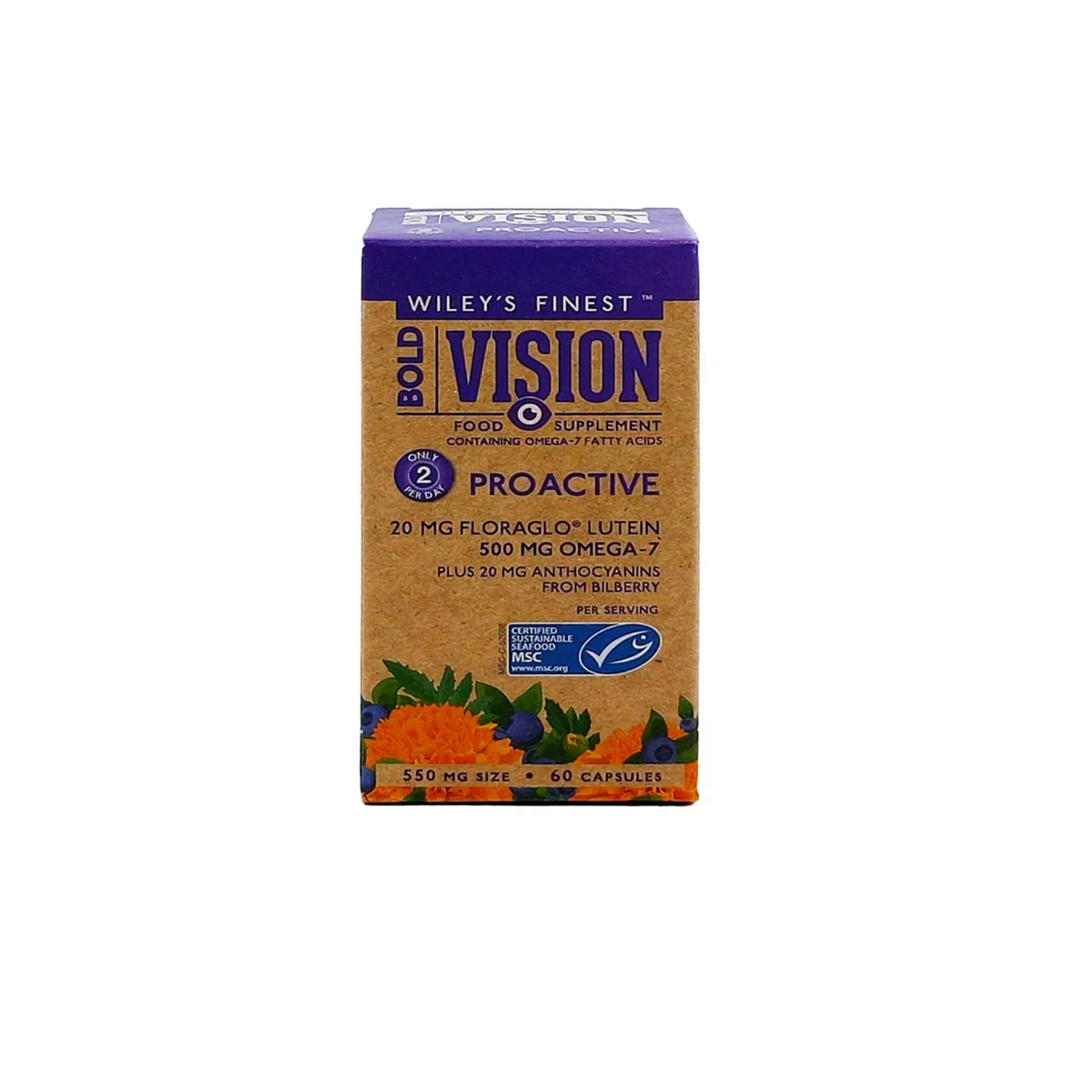 Wiley's Finest Bold Vision Proactive- 60 capsules